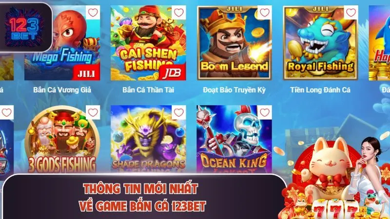 Thông tin mới nhất về game bắn cá 123Bet